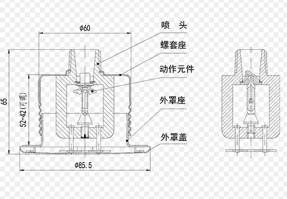 消防喷淋头放置间距及榜样365体育手机版(图1)